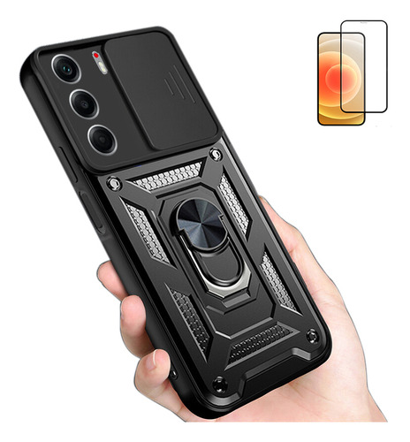 Funda Para Tecno Camon 40 Pro Ventanas Correderas+mica