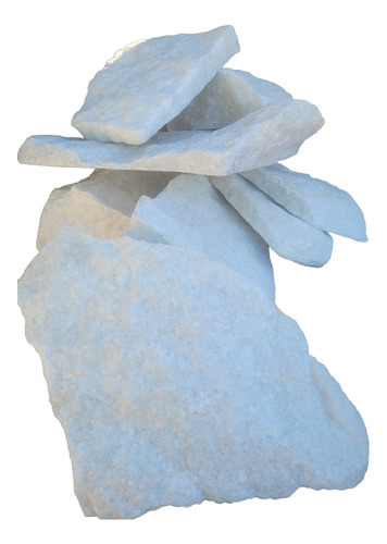 Pedra Moledo Premium Branco Face Lisa