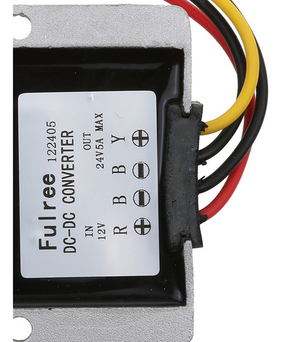Transformador Regulador De Corriente Dc 12v To 24v 5a 120w