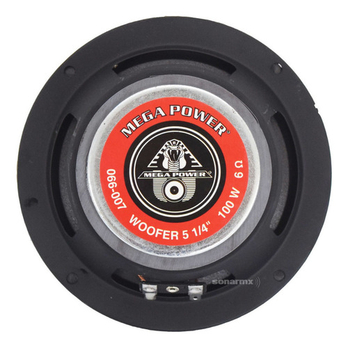 Bocina 5 1/4 Pulgadas Medios Woofer Suspension