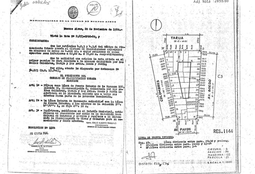 Imagen 14 de 15 de Venta Lote 86 M² - 681m² Cons. C/fact. En Boedo