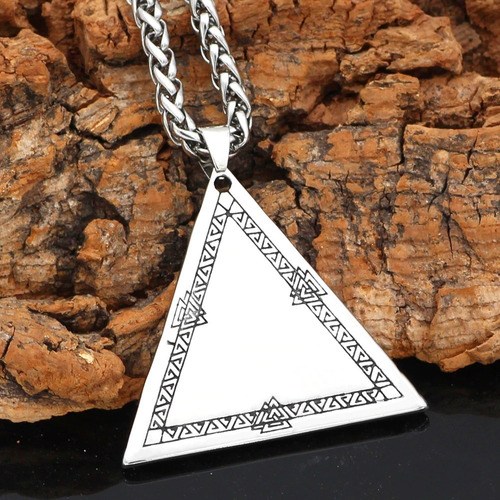 Collar Valknut Arbol De Vida Nordico Vikingo Hombre 2022