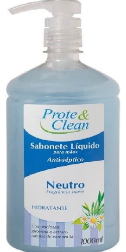 Sabonete Líquido Antisséptico Hidratante - Neutro 1,1 Litro