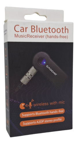 Receptor Bluetooth Plug 3.5mm Para Autos / Parlantes Gaucho