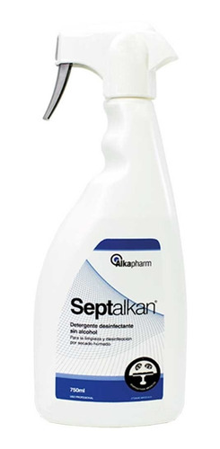 Imagen 1 de 4 de Septalkan Detergente Desinfectante Sin Alcohol