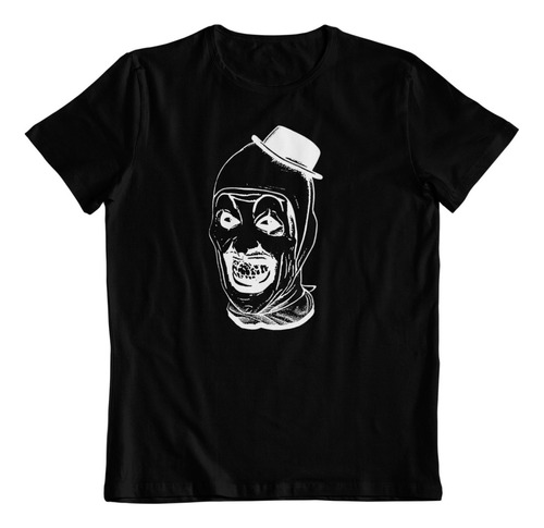 Dtf - Polera Algodon - Payaso Terrifier Horror Movie Art B/n