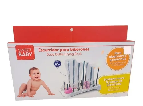 Escurridor De Secar Los Biberones Giratorio Para Bebe - Baby Bottle Drying  Rack