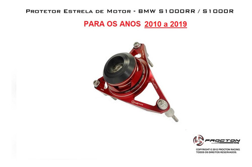 Estrela Protetor Do Motor Procton Racing Bmw S1000rr