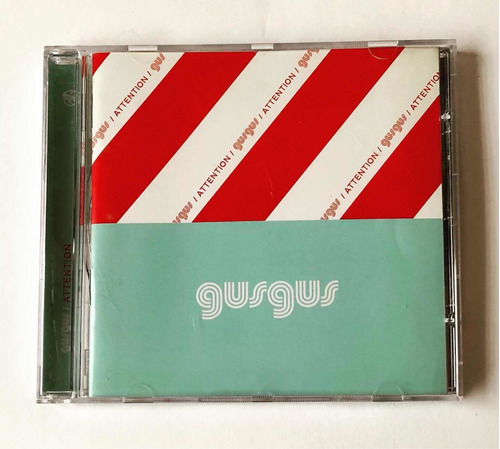 Gusgus - Attention (cd) Made In Usa Prácticamente Nuevo