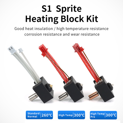 Kit Chapado Creality De Temperature Block Con Smart High Bl