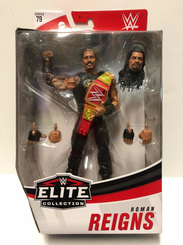 Imagen 1 de 4 de Figura De La Wwe Román Reings Elite Envió Gratis