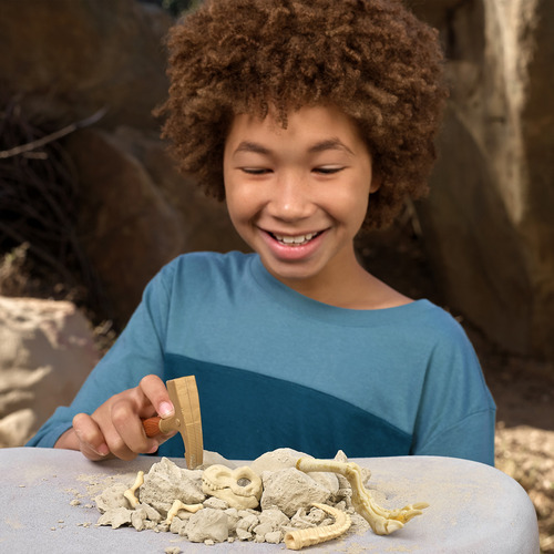 Zuru Robo Alive Dino Fossil Find Surprise Fósil Robótico Col Dinosaurio Beige