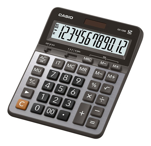 Calculadora Escritorio Casio Gx-120b Garantia Oficial 2 Años