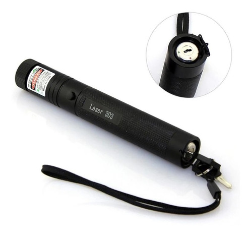 Laser Verde Radiation Caneta Ajustável Alta Potência 200mw