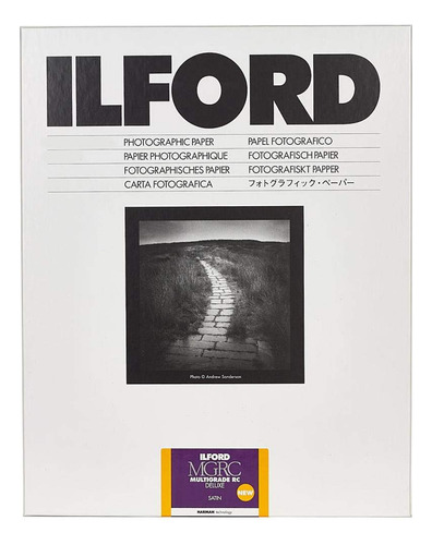 Papel Ilford Byn 18x24 Fraccionado X10 Hojas Satinado (9264)