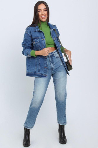 Imagem 3 de 5 de Jaqueta Jeans Colcci