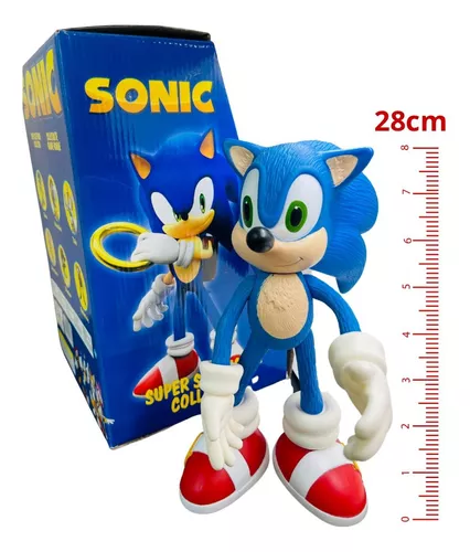 Boneco SONIC The Hedgehog - Articulado 10 cm - lojapontokids