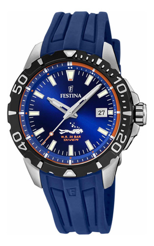 Reloj Festina F20462 Con Correa De Goma