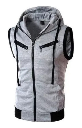 2023 Men's Fashion Casual Hooded Vest