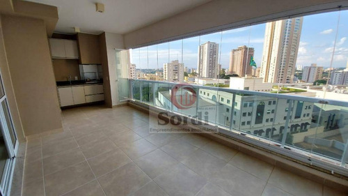 Imagem 1 de 19 de Apartamento Com 3 Dormitórios À Venda, 139 M² Por R$ 860.000,00 - Bosque Das Juritis - Ribeirão Preto/sp - Ap3517