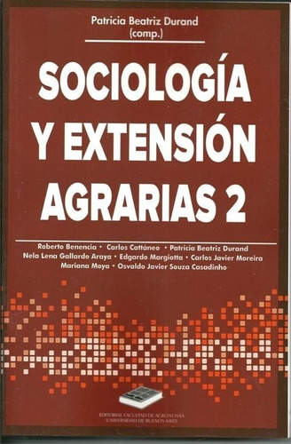 Libro Sociologia Y Extension Agrarias 2