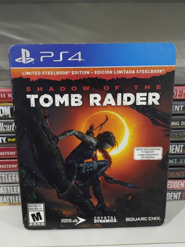 Shadow Of The Tomb Raider Ps4 Steelbook 