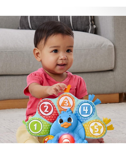 Fisher-price Pavo Real Plumas Con Canciones, Sonidos Y Luces
