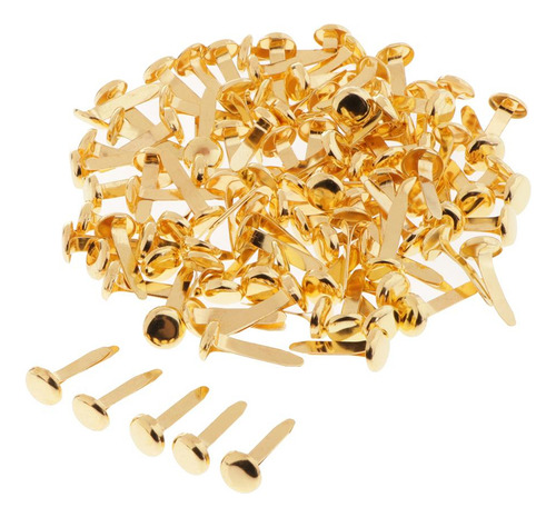 De Papel De Clavos De Metal Forma Forma Forma De 200 Piezas