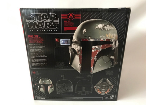 Casco Electronico De Boba Fett Star Wars Black Series Helmet (Usado)