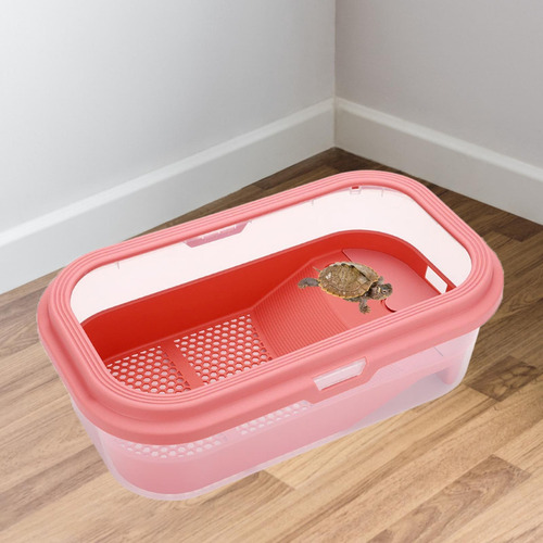 Turtle Tank Aquarium Carrier La Cría De Reptiles De Tamaño
