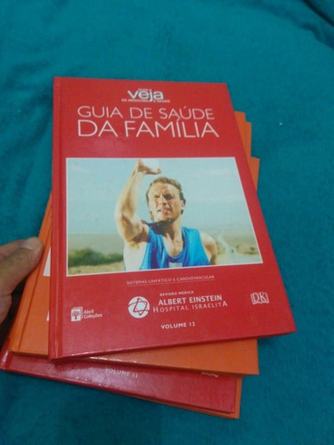 Guia Veja De Medicina E Saúde, Abril Coleções 8 Volumes (Usado)