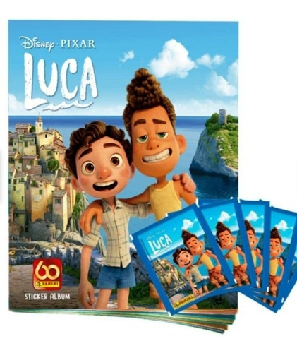 Pack Album Luca Disney + 50 Sobres Panini 