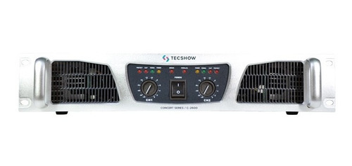 Potencia Concert C 2600 Amplificador American Pro Tec Show