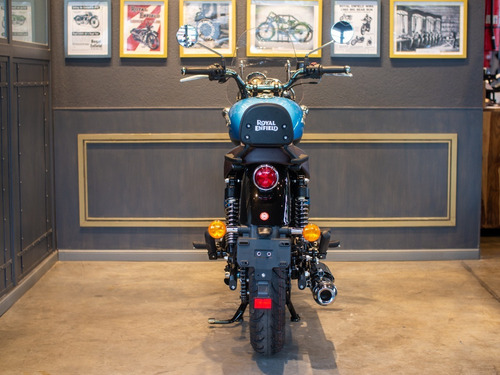 Imagen 3 de 25 de Royal Enfield Meteor 350 Supernova Azul Unidades Disponibles