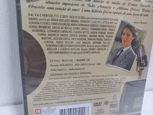 Dvd Dalva E Herivelto Uma Canção De Amor (lacrado) (Usado)
