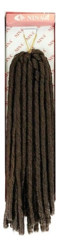 Apliques De Cabelo Cabelo Sintético Nina Wig Estilo Crochet Braid, Dourado 30 De 70cm - 1 Mecha Por Pacote