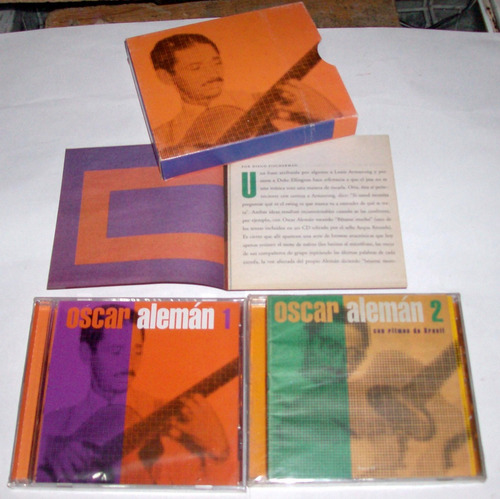 Box Set 2 Cds / Oscar Aleman (jazz) - Sellado Nuevo - Envi 