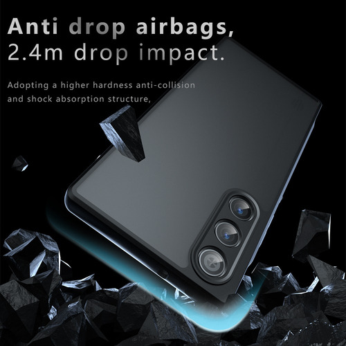 Funda Transparente Para Zte Nubia Redmagic 10 Air 10 Pro+ / 10 Pro / 9 Pro + 2 Micas De Pantalla