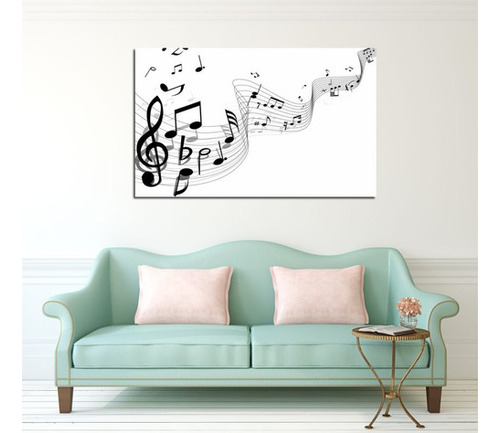 Vinilo Decorativo 40x60cm Musica Notas Musicales M7