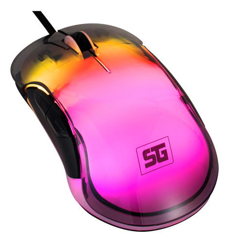 Vorago Start The Game Mo-505 Mouse Gamer 7000 Dpi 7 Modos De Iluminación Rgb Usb 7 Botones Mouse Gaming Ergonómico