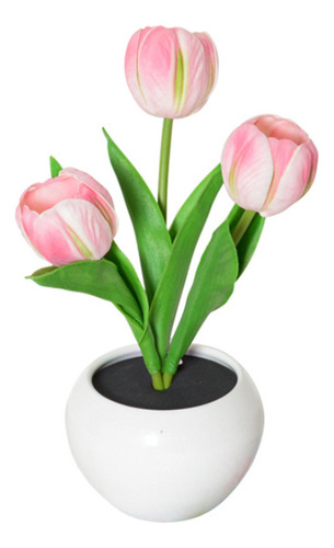 Lámpara De Mesa Con Forma De Tulipán, Lámpara De Escritorio