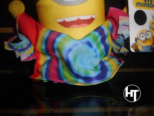Imagen 4 de 5 de Mi Villano Favorito, Minion, Hippie, Peluche Original, Nuevo