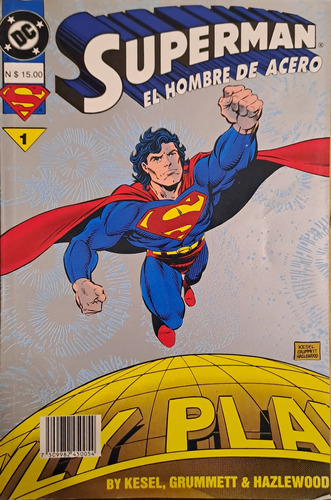 Comics Dc Superman El Hombre De Acero Nº1 Y Nº2 Año 1993