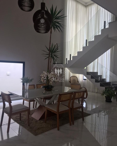Espetacular Sobrado De Alto Padrão No Condomínio Terras De Jundiaí! 4 Dormitórios, Piscina Aquecida, Área Gourmet Com Churrasqueira E Forno À Lenha - Cc01034 - 69024466