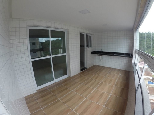 Imagem 9 de 30 de Apartamento Novo Pronto Para Morar Com 3 Dormitórios À Venda, 119 M² Por R$ 590.000 No Parcelamento Direto- Canto Do Forte - Praia Grande/sp - Ap3883