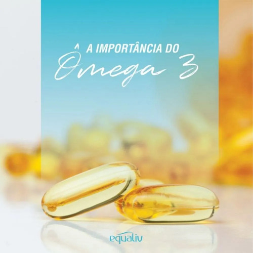 Kit 4 Vitamina Ômega 3 1000mg Epa Dha 180 Cápsulas - Equaliv Neutro