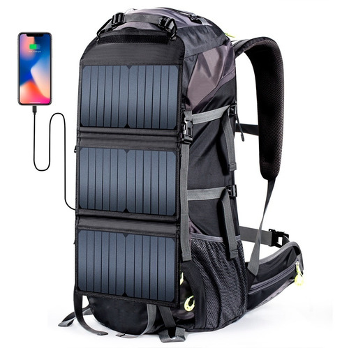 Mochila Solar Eceen 21w 68l Cargador Solar De 21v