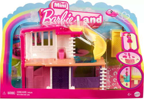 Set de minicasa de muñecas Barbieland para Barbie, Mattel Cor Casa 2, Hyf47