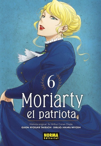 Manga Moriarty El Patriota Tomo 06 - Norma Editorial