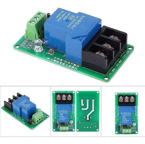 Modulo Relay 5v 30a Relevador 1 Canal Optoacoplador Arduino